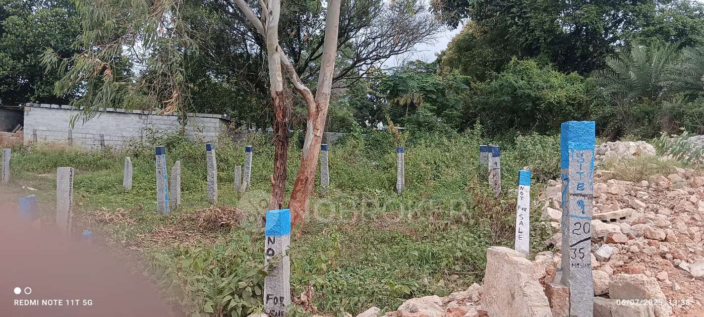 Plot For Sale  In 3f8h+vv, Thotada Guddadhalli Village, Bengaluru, Totadaguddadahalli, Karnataka 560073, India