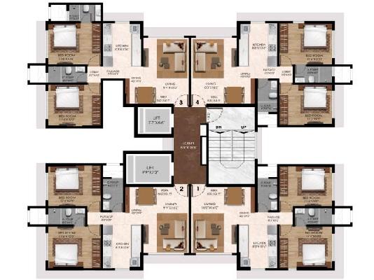 2 BHK Flat In Atul Horizon For Sale  In Bhandup West