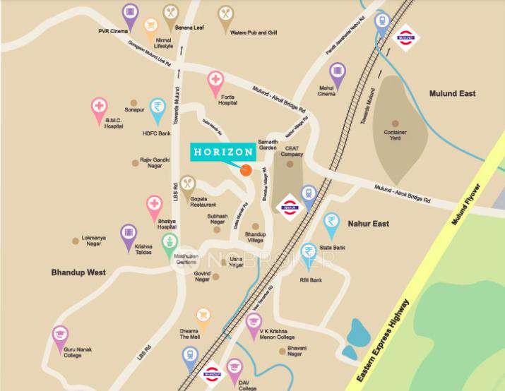 2 BHK Flat In Atul Horizon For Sale  In Bhandup West