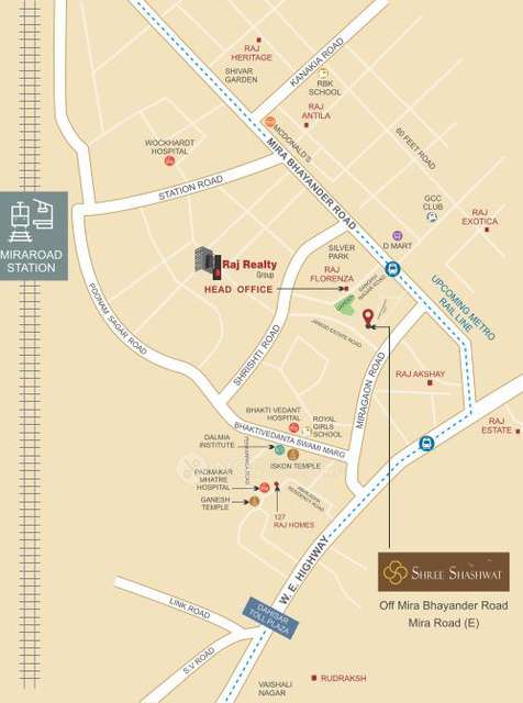 2 BHK Flat In Shree Shashwat For Sale  In Mira Road