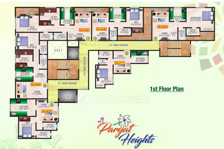 2 BHK Flat In Viva Parijat Heights For Sale  In Nalasopara West