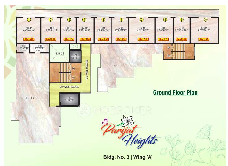 2 BHK Flat In Viva Parijat Heights For Sale  In Nalasopara West