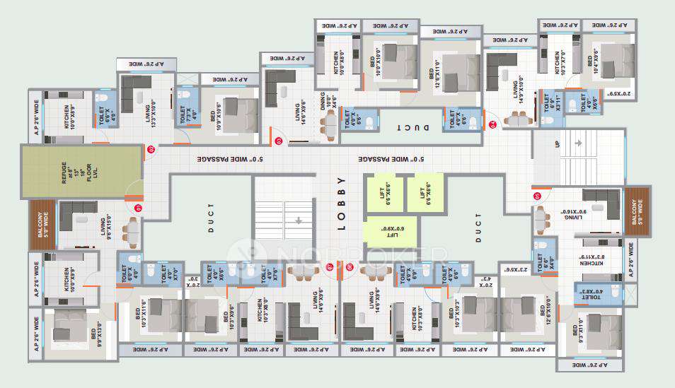 2 BHK Flat In Nine Sk Heights For Sale  In Vasai East, Vasai-virar, Maharashtra, India