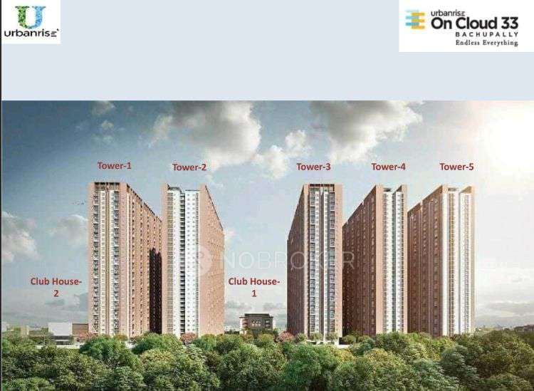 3 BHK Flat In Urbanrise On Cloud 33 For Sale  In Bachupally