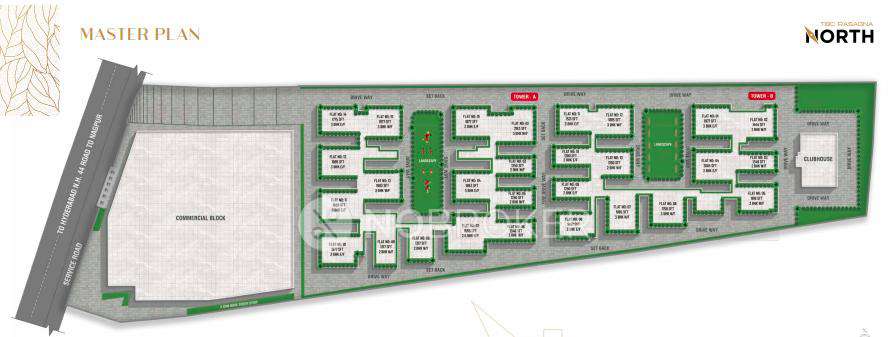 3 BHK Flat In Tbc Rasagna North For Sale  In Quthbullapur