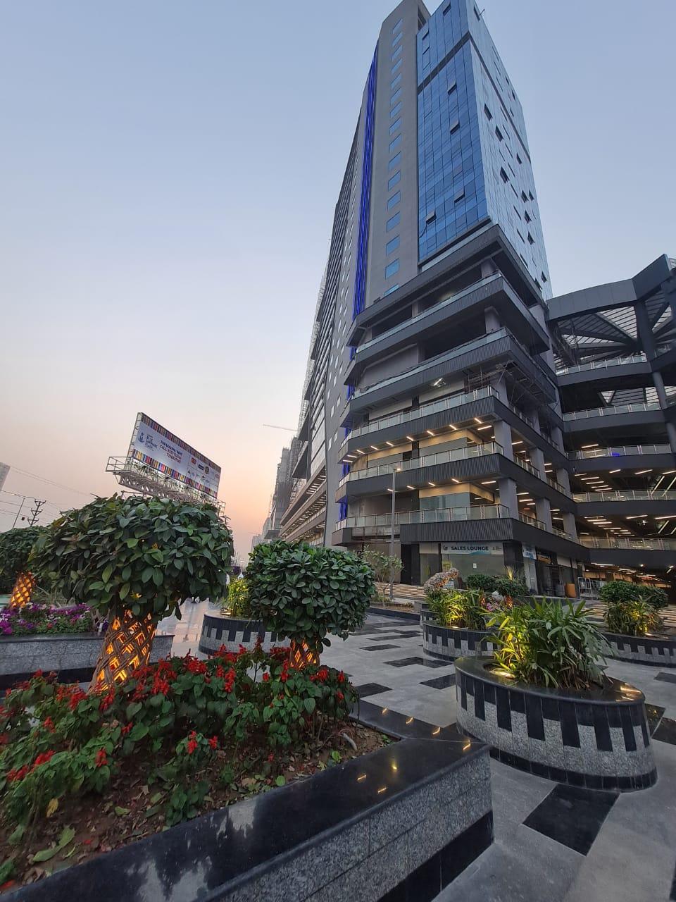 Galaxy Blue Saphire Plaza