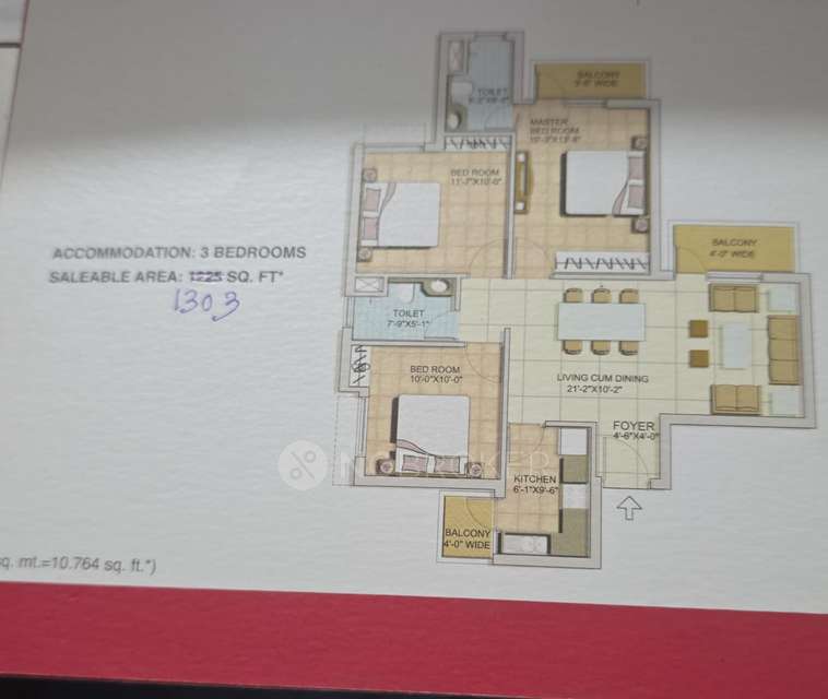 3 BHK Flat In Bptp Spacio For Sale  In Sector 37d, Gurugram, Haryana, India