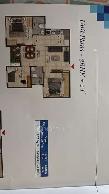 3 BHK Flat In Sattva Bliss For Sale  In Budigere Cross