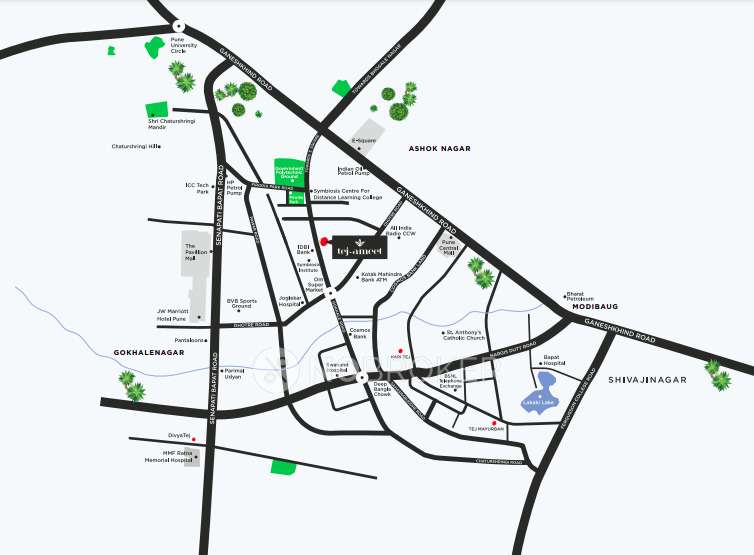 4+ BHK Flat In Tej Ameet For Sale  In Model Colony