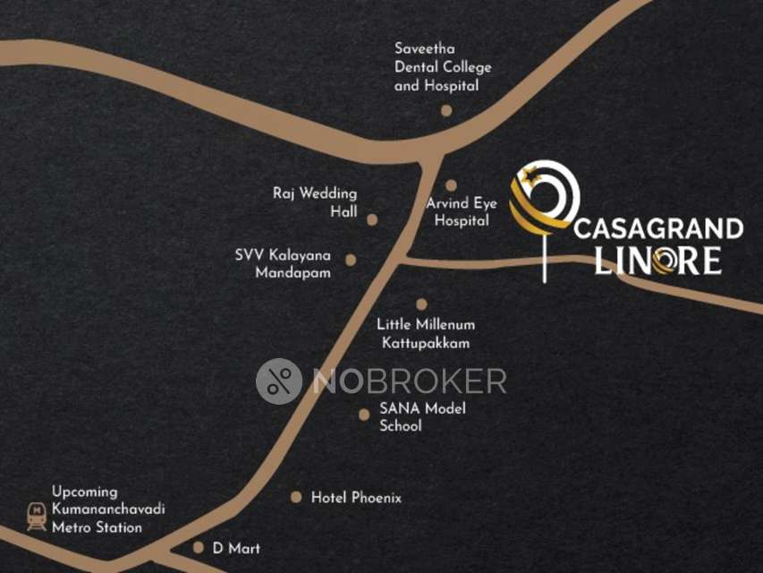 4 BHK Flat In Casagrand Linore For Sale  In Porur