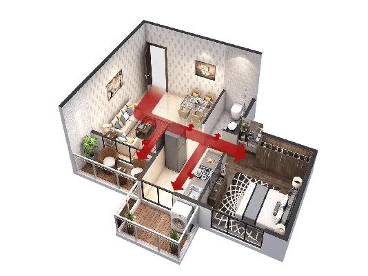 1 BHK Flat In Unimax Pride For Sale  In Taloja