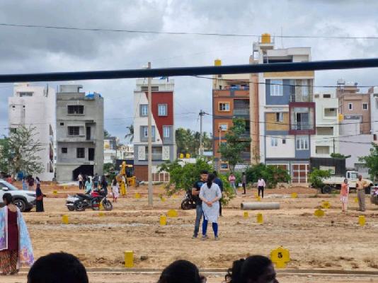 Plot For Sale  In Virtue Adhrushta Enclave In Yalankha Banglore