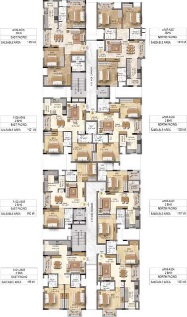 2 BHK Flat In Lml The League One For Sale near Porur