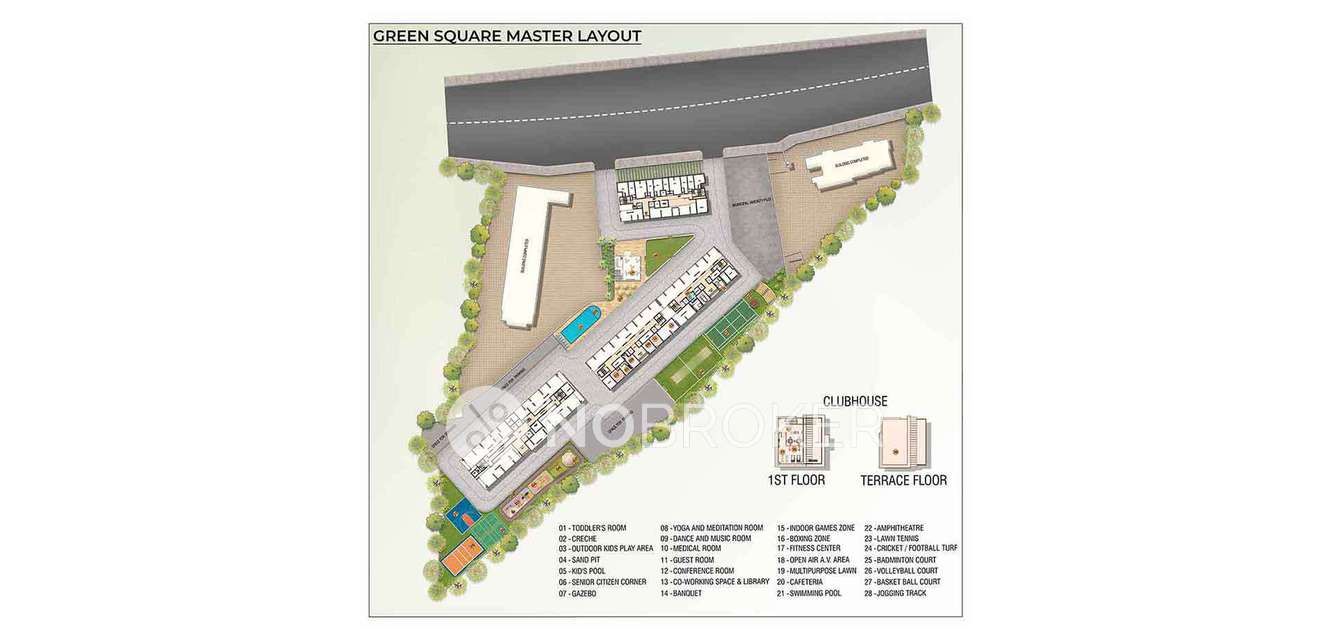 2 BHK Flat In Squarefeet Maha Mauka For Sale  In Thane West