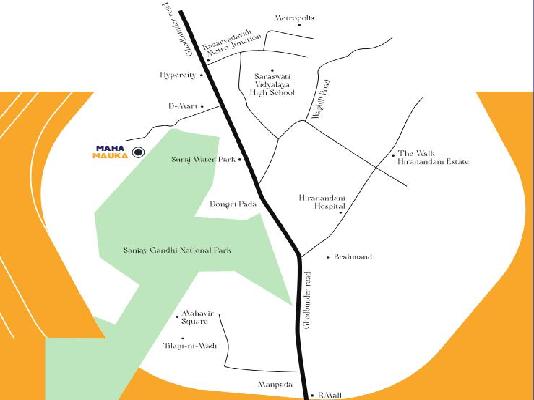 2 BHK Flat In Squarefeet Maha Mauka For Sale  In Thane West