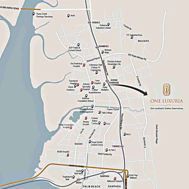 3 BHK Flat In Shakti One Luxuria For Sale  In Kopar Khairane