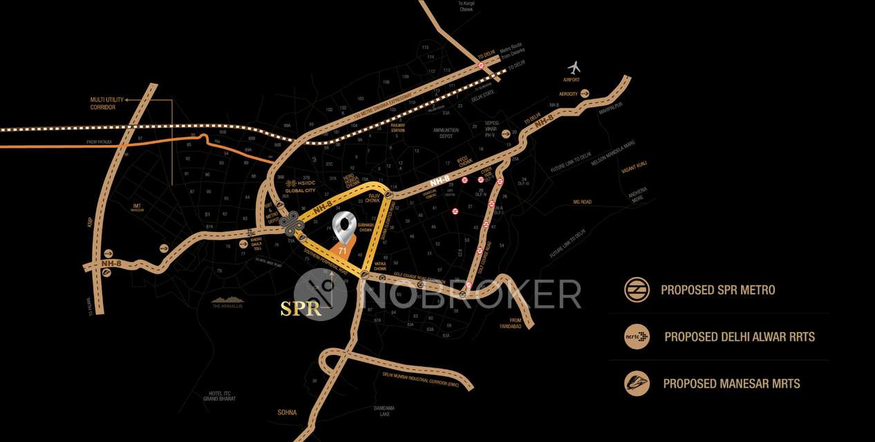 4+ BHK Flat In Signature Global Titanium Spr For Sale  In Sector 71, Southern Peripheral Road