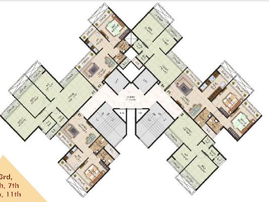 1 BHK Flat In Planet Riverfront For Sale  In Taloja