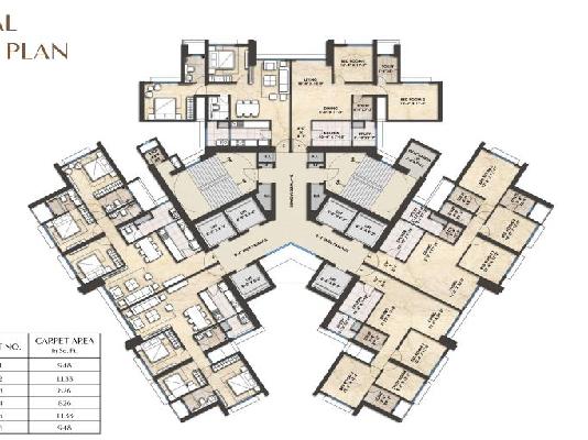 3 BHK Flat In Bhoomi Simana For Sale  In Byculla