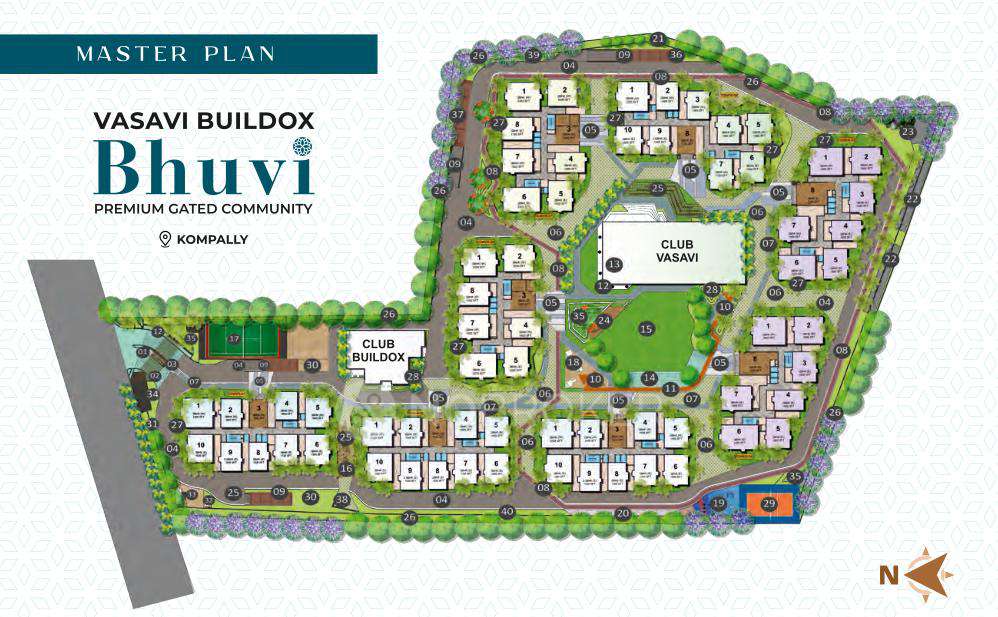 3 BHK Flat In Vasavi Bhuvi For Sale near Raidurgam