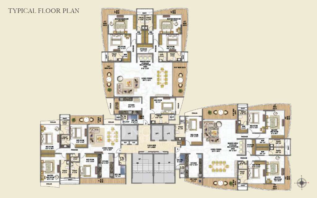 4 BHK Flat In Joy Legend For Sale  In Khar West