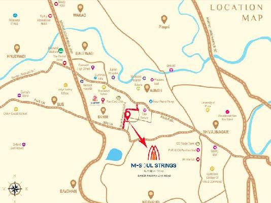 4 BHK Flat In M Soul Strings For Sale  In Pashan