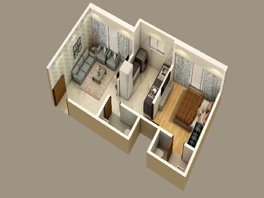 1 BHK Flat In Sarvesh One For Sale  In Lower Parel
