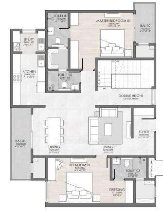 4 BHK Flat In Suyug The One For Sale  In Sompura