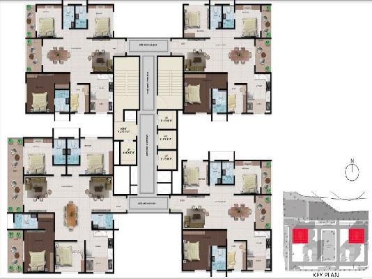 4 BHK Flat In Amberstone Ventara Residences For Sale  In Chembanhalli