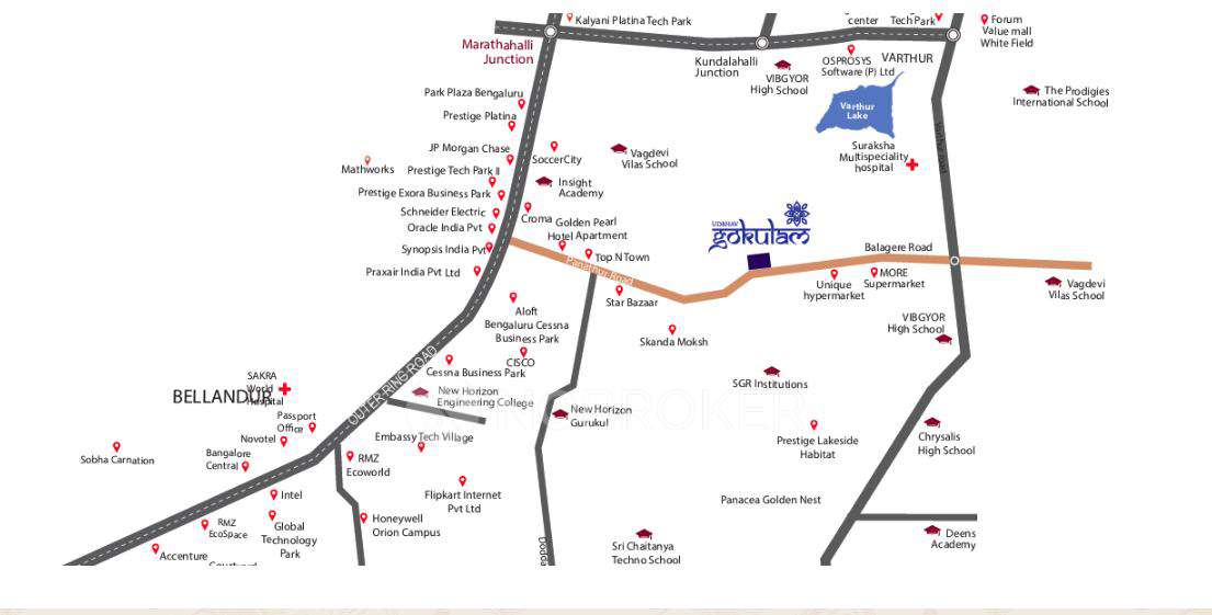 3 BHK Flat In Udbhav Gokulam For Sale near Kadubeesanahalli