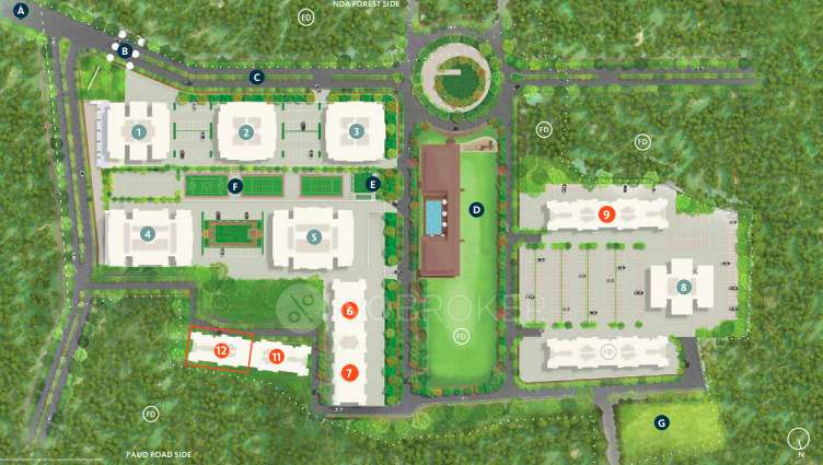 3 BHK Flat In Skyi Manas Lake For Sale  In Bhukum