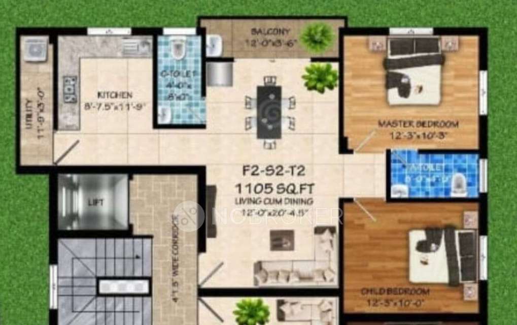 2 BHK House For Sale  In Medavakkam