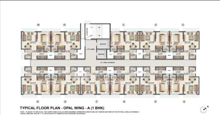 1 BHK Flat In Lodha Crown Dombivali For Sale  In 53mx+668, Mangaon, Sonar Pada, Dombivli East, Dombivli, Maharashtra 421203, India