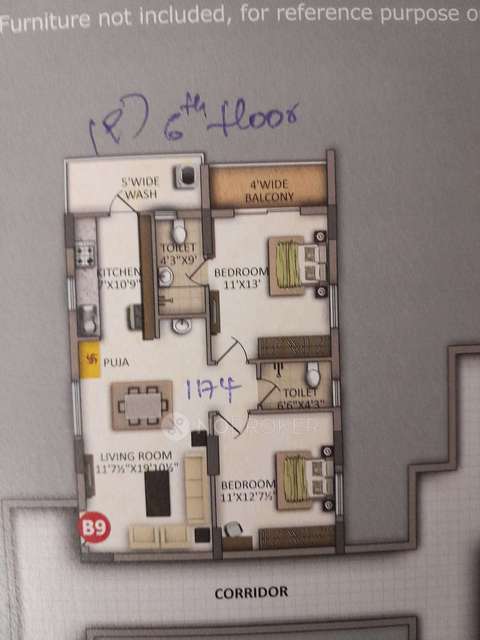 2 BHK Flat In Apartment For Sale  In Meerpet