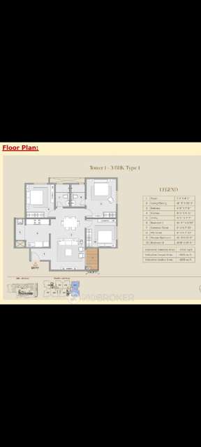 3 BHK Flat In Purva Zenium For Sale  In Hosahalli
