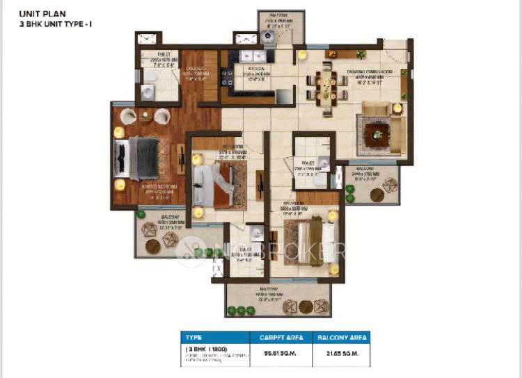 3 BHK Flat In Stellar One Phase 3 For Sale  In Greater Noida West
