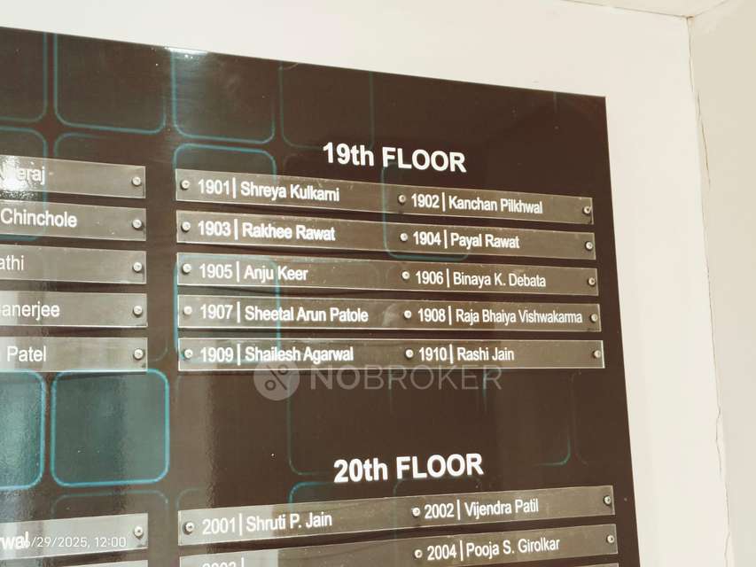 3 BHK Flat In Vtp Beaumonde Building T4 For Sale  In Manjari