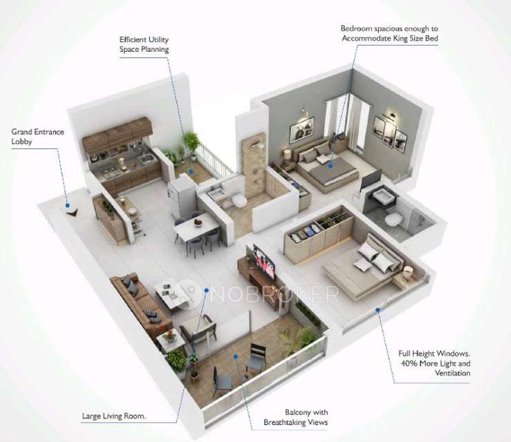 2 BHK Flat In Paranjape Blue Ridge, Hinjewadi For Sale  In Hinjewadi