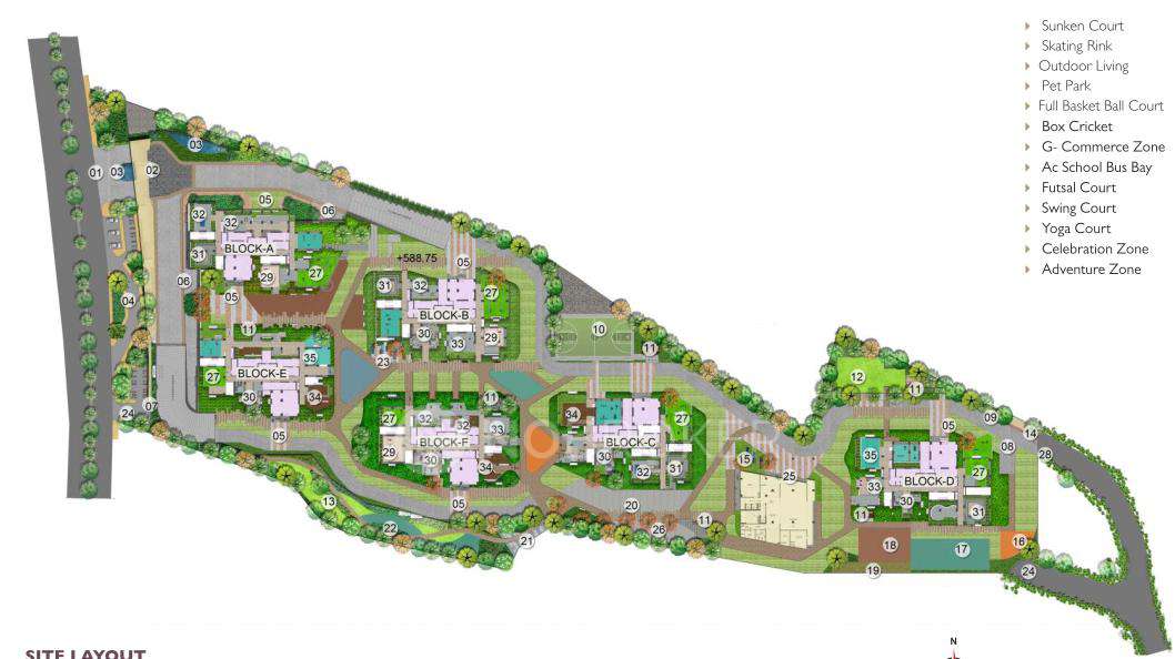 2 BHK Flat In Vertex Viraat For Sale  In Miyapur