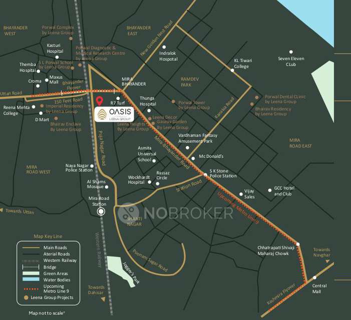 2 BHK Flat In Leena Oasis For Sale  In Mira Road East