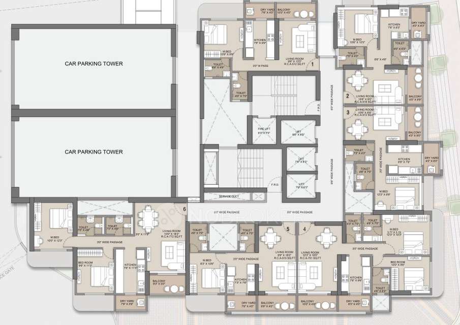 2 BHK Flat In Leena Oasis For Sale  In Mira Road East