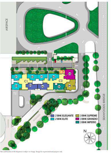 3 BHK Flat In L&t West Manor For Sale  In Seawoods