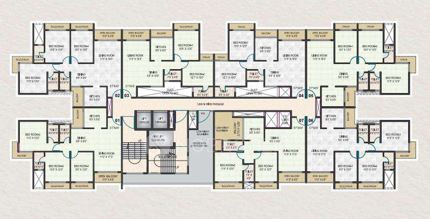 2 BHK Flat In Aniruddha Icon For Sale  In Nerul