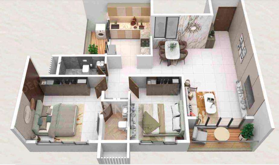 2 BHK Flat In Aniruddha Icon For Sale  In Nerul