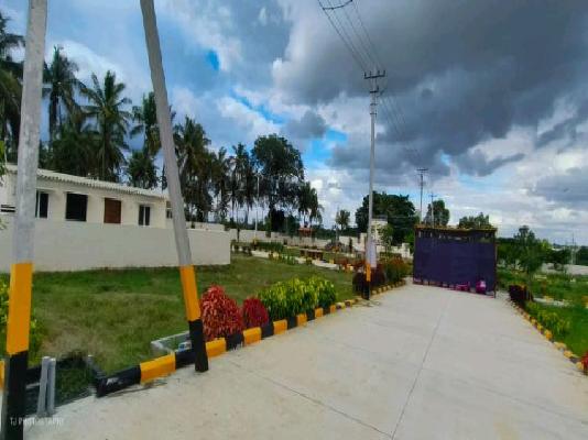 Plot For Sale  In Samruddhi Meadows In Jigani - Anekal Road