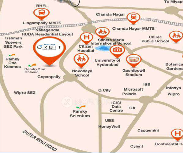 3 BHK Flat In Ramky One Astra For Sale  In Kokapet