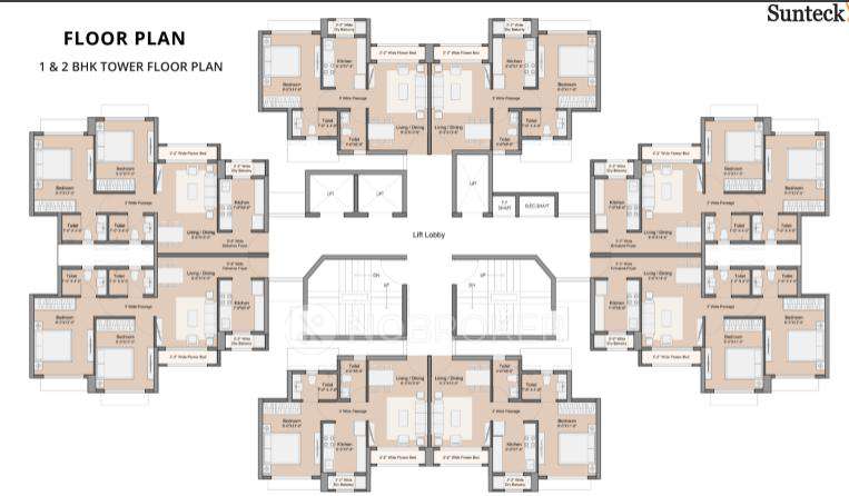 1 BHK Flat In Sunteck Ultra World For Sale  In Naigaon