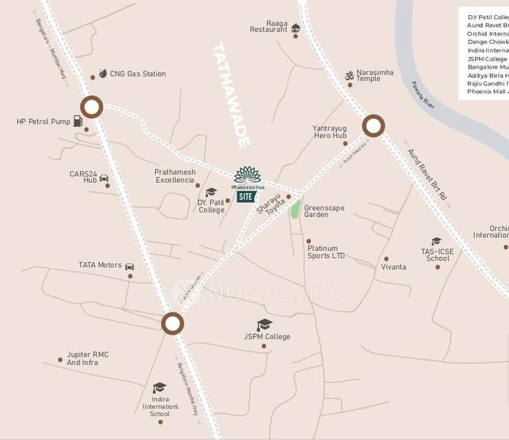 2 BHK Flat In Grand Exotica For Sale  In Tathawade