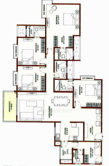 4+ BHK Flat In Bhartiya Nikoo Homes 6 For Sale  In Kogilu