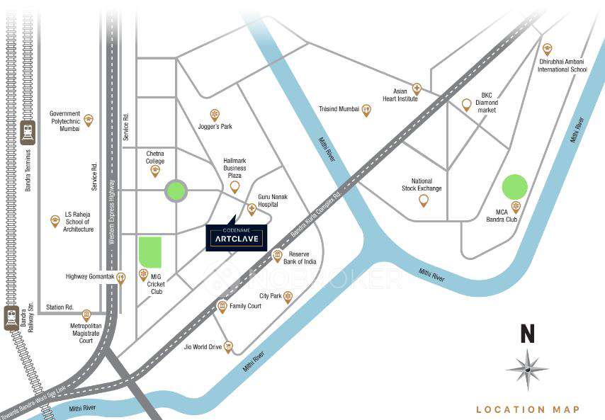 3 BHK Flat In Agami Eternity For Sale  In Bandra East